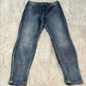 Maurices High Rise Super Skinny Jeans with Natural Fading